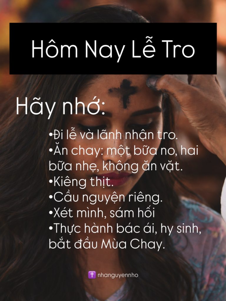 Lễ Tro là gì? Ý nghĩa của Lễ Tro trong Công Giáo