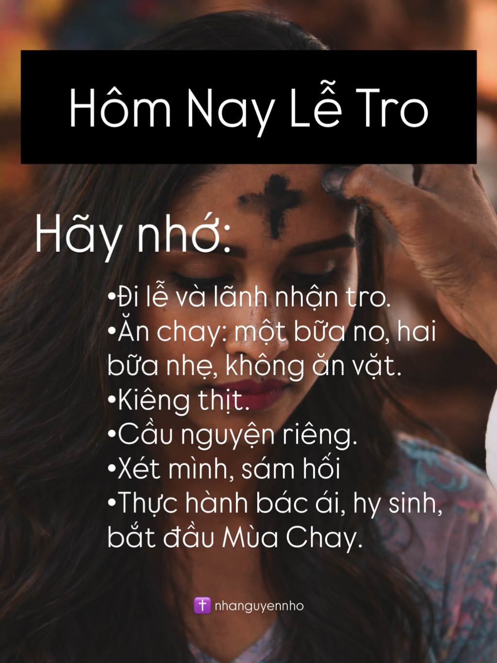 Lễ Tro là gì? Ý nghĩa của Lễ Tro trong Công Giáo
