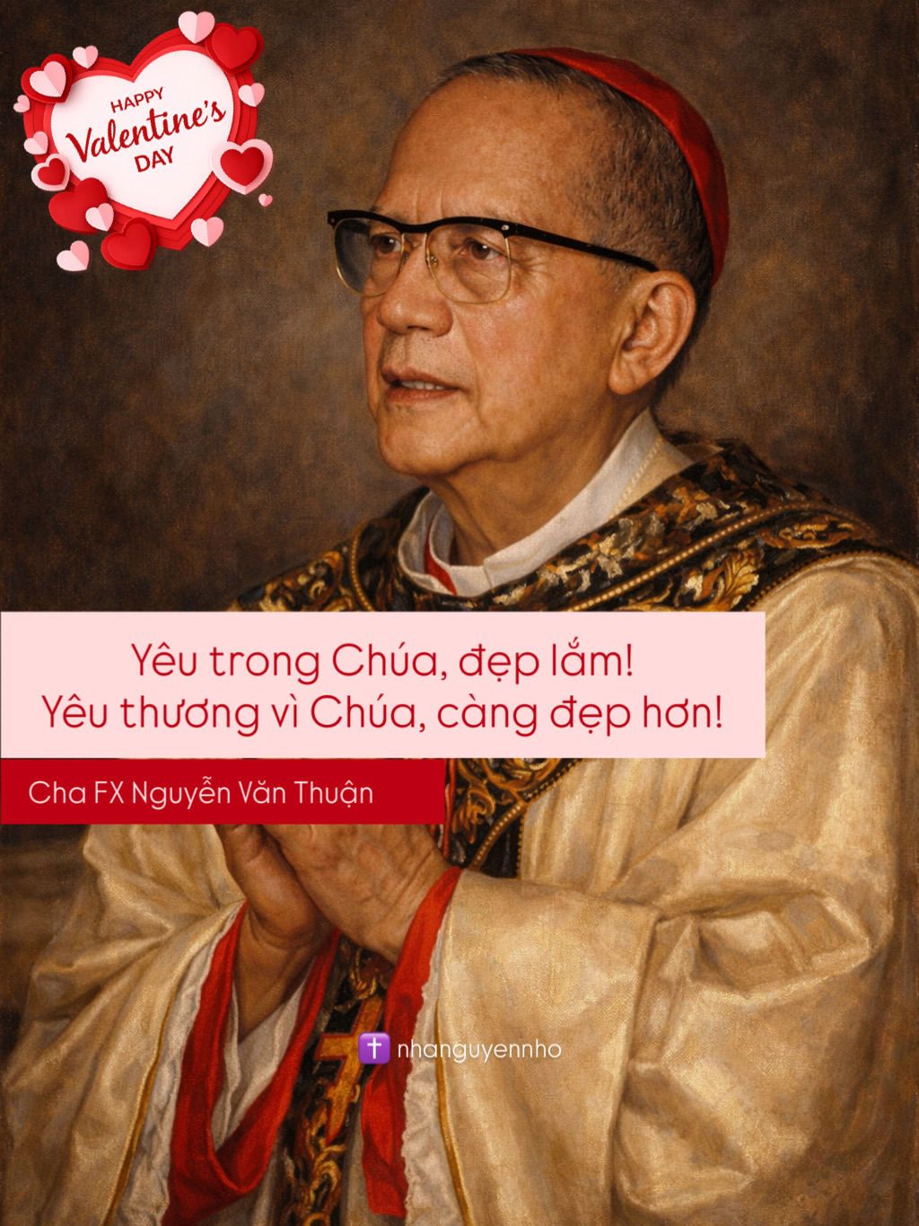 LỜI CẦU NGUYỆN CHO TÌNH YÊU DÂNG ĐẾN ĐỨC CHA FX NGUYỄN VĂN THUẬN