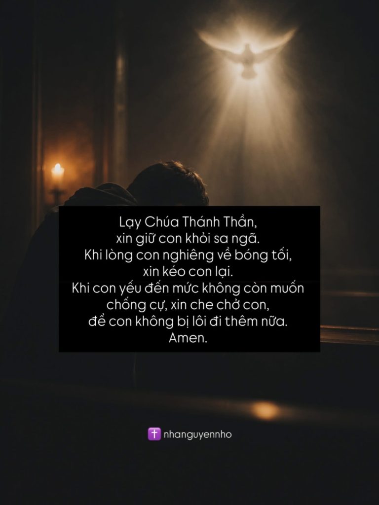 Lạy Chúa Thánh Thần