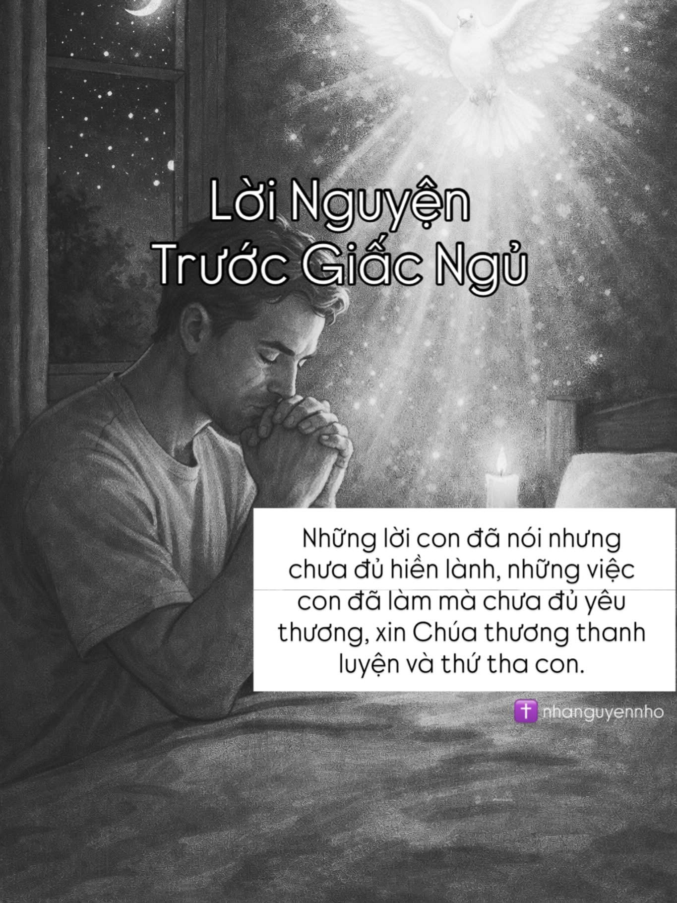 Lời Cầu Nguyện Trước Khi Ngủ
