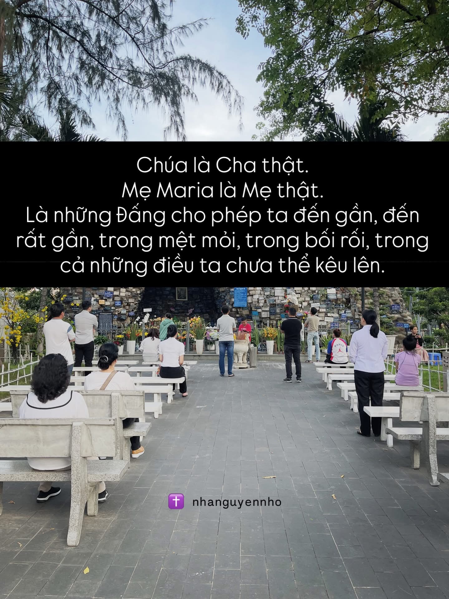 HÃY MẠNH DẠN TỎ BÀY VỚI CHÚA VÀ MẸ