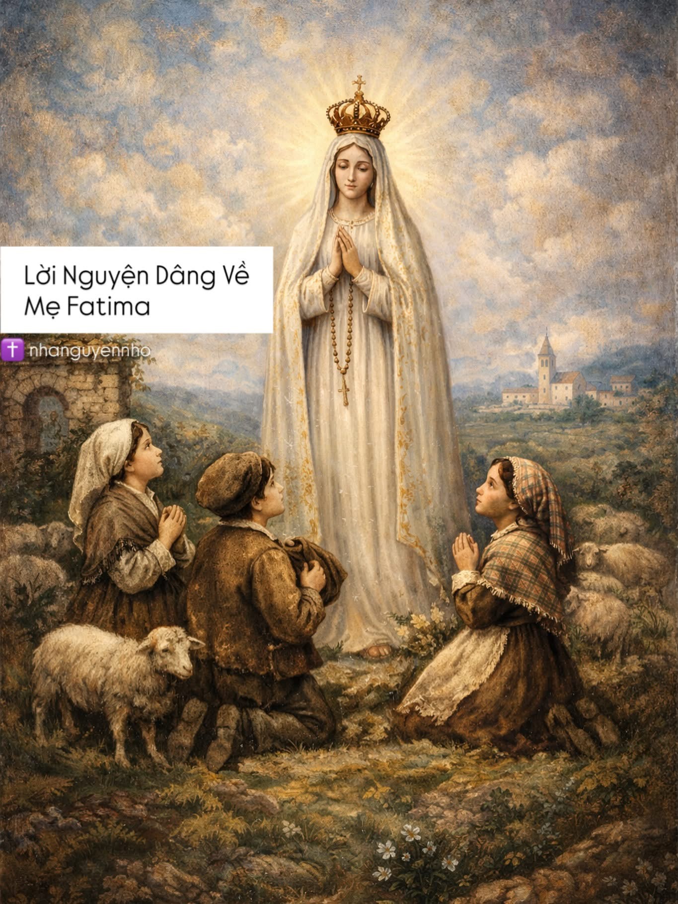 Lời Nguyện Dâng Về Đức Mẹ Fatima